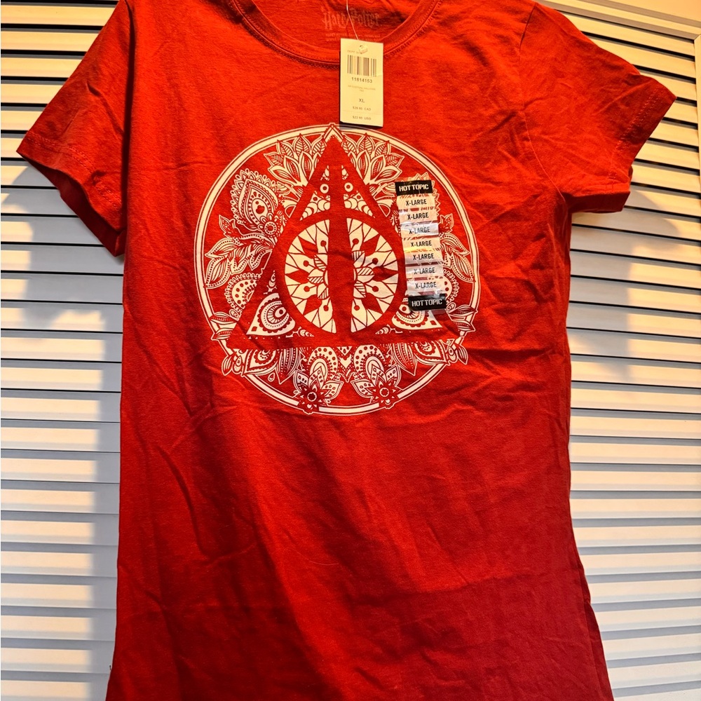 Warner Bros. Red Harry Potter Graphic Tee